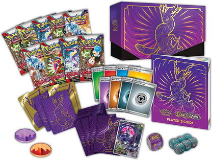 Pokemon Trading Card Game: Scarlet & Violet Elite Trainer Box - Easy to Play (Red or Purple)