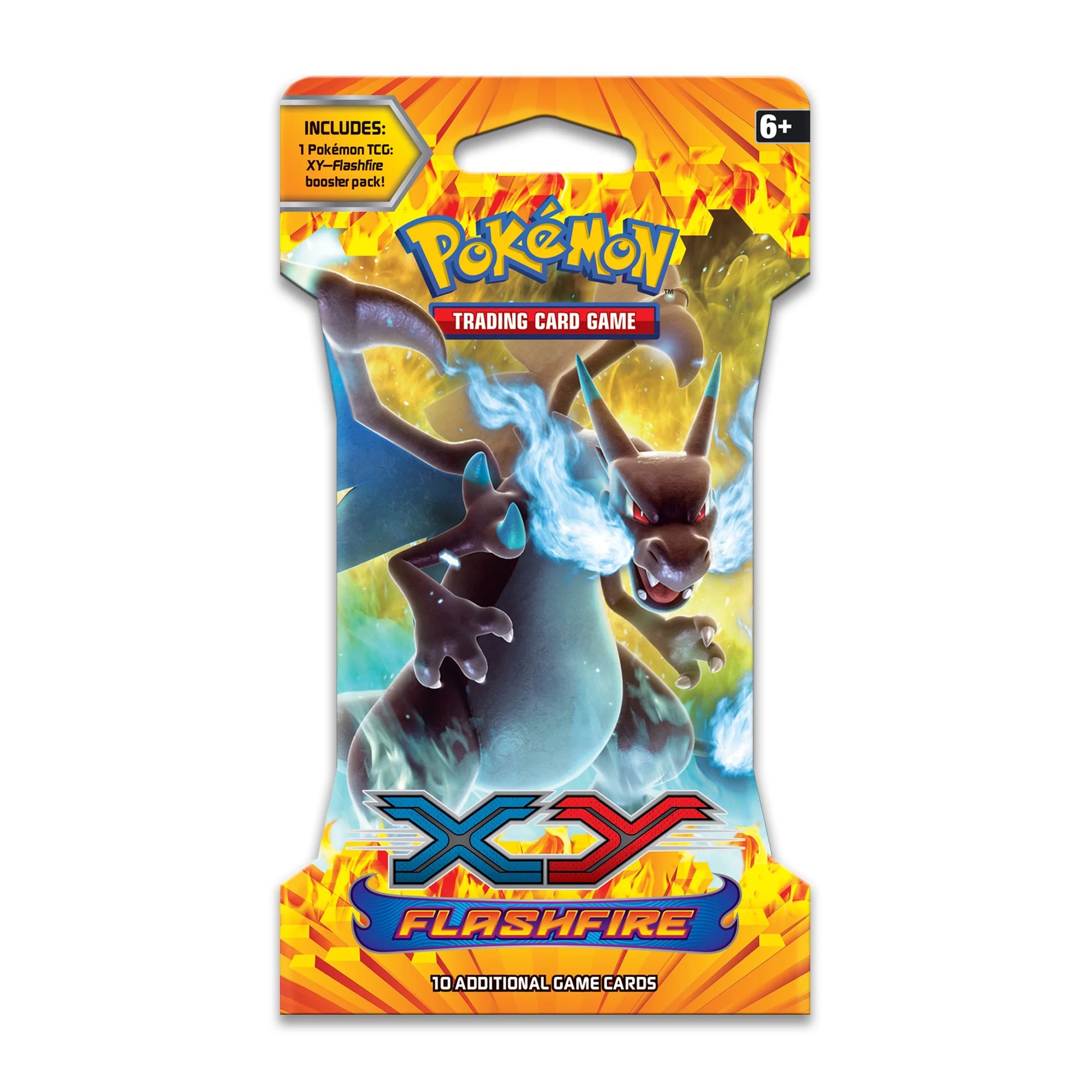 Pokemon Center Pokã©Mon TCG: XyâFlashfire Sleeved Booster Pack (10 Cards)