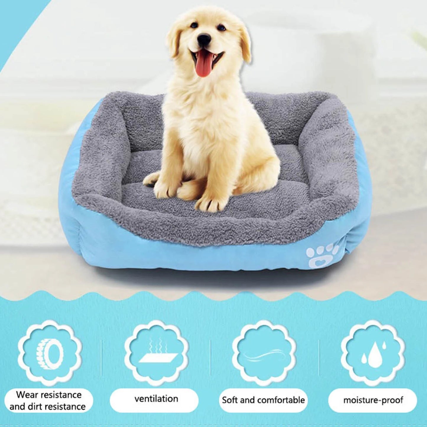 Dog Beds Small Sized Dog Pet Winter Warm Pet Bed Pet Supplies and Dog Sleeping Bed