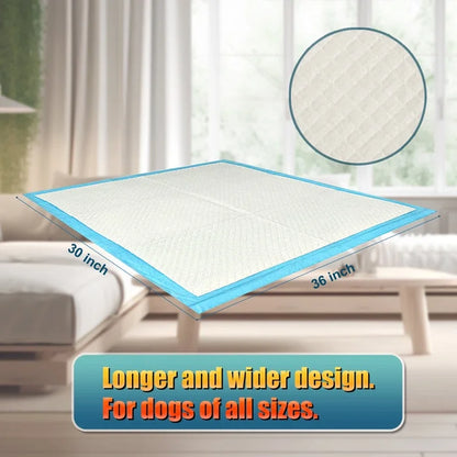 150 Count Small ( S 17" X 24") Super Absorbent Dog and Puppy Training Pads, Pet Diaper Pee Pads for Small-Sized Dogs like Bulldog, Chow Chow, Border, Collie, Husky and so On