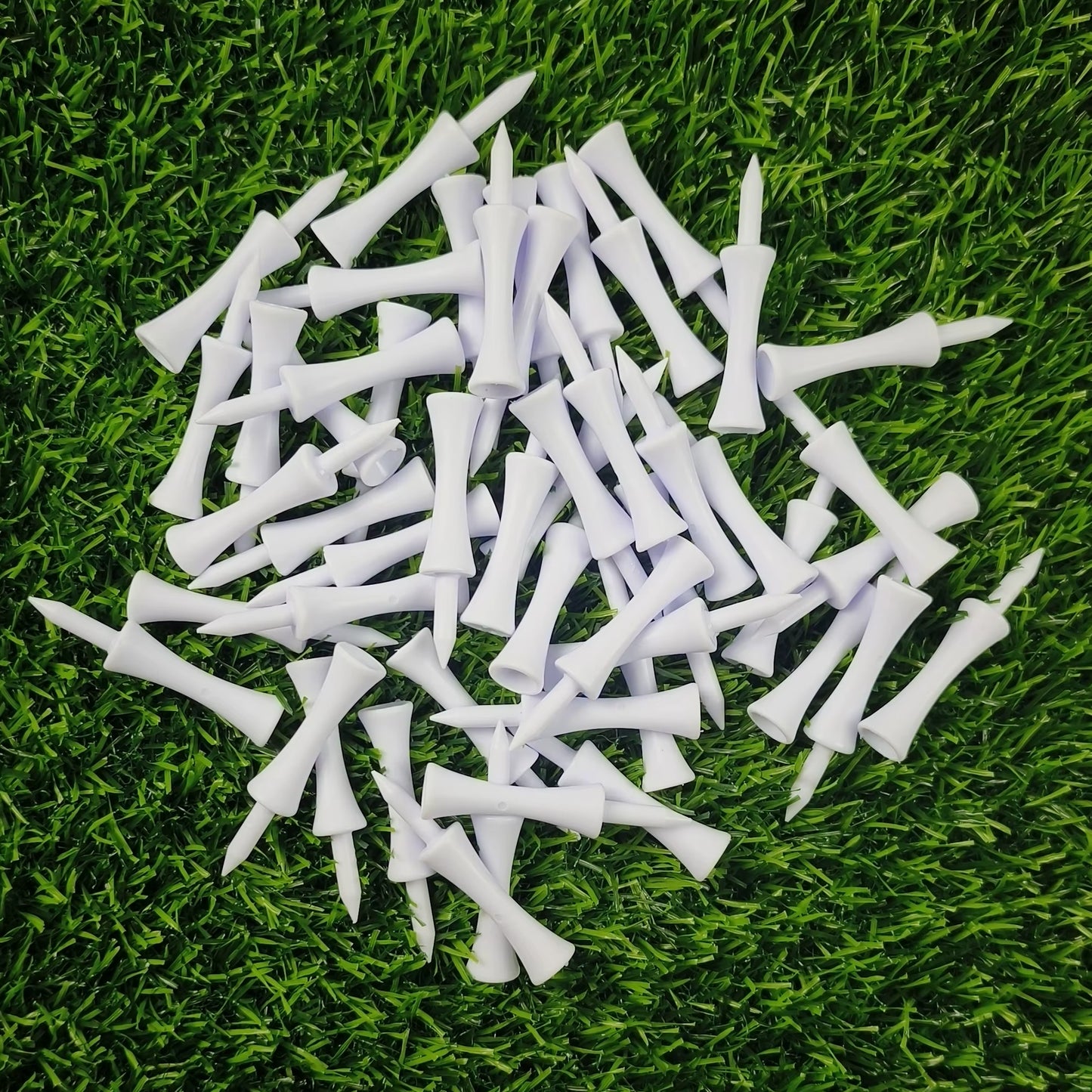 50Pcs Professional 59Mm Golf Tee Golf Supplies New Golf Practice Products Golf Accessories Golf Limit Nail Plastic Ball Holder