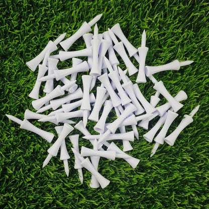 50Pcs Professional 59Mm Golf Tee Golf Supplies New Golf Practice Products Golf Accessories Golf Limit Nail Plastic Ball Holder