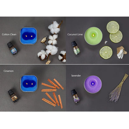 Complete Soy Wax Candle Making Kit for Adults and Kids with 2LB Candle Wax for Candle Making Supplies