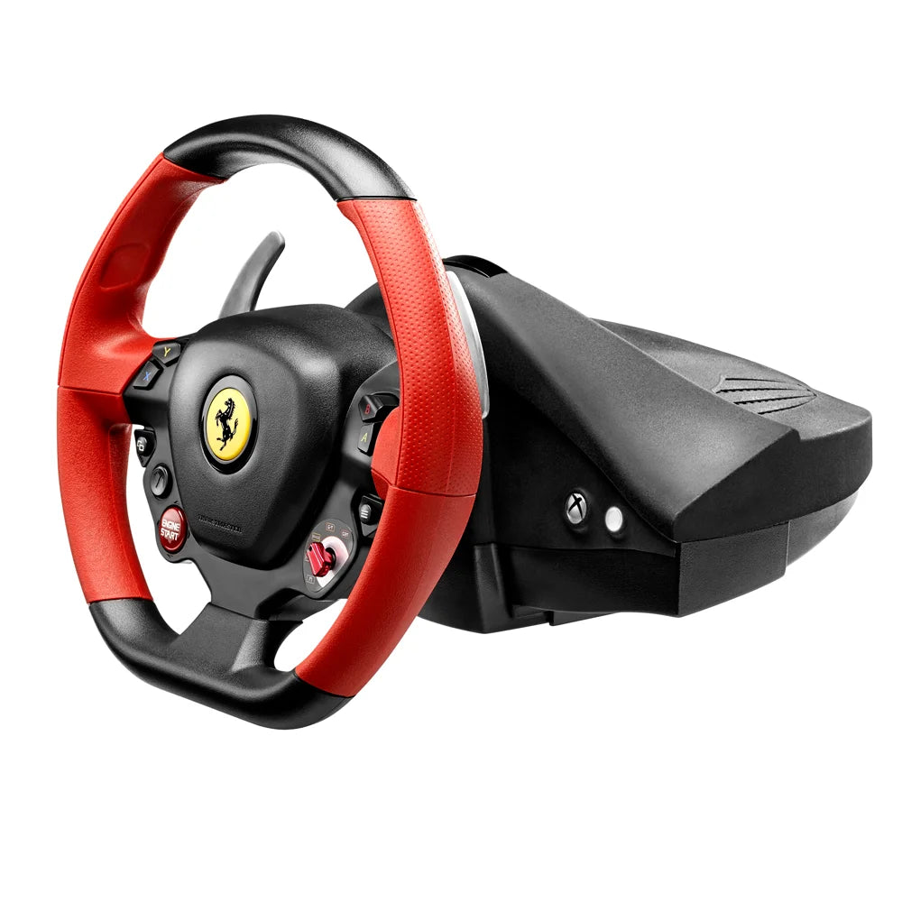 Ferrari 458 Spider Racing Wheel, Red & Black